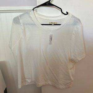 Madewell cropped T-Shirt NWT